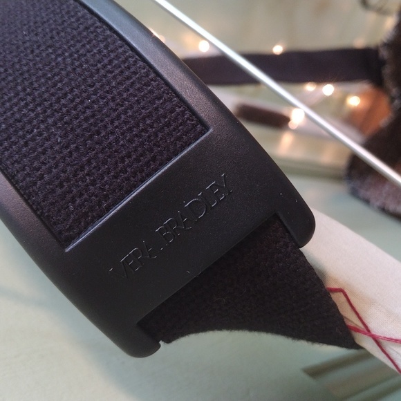 Women's Vera Bradley messenger bag black tan paisley - Picture 8 of 11